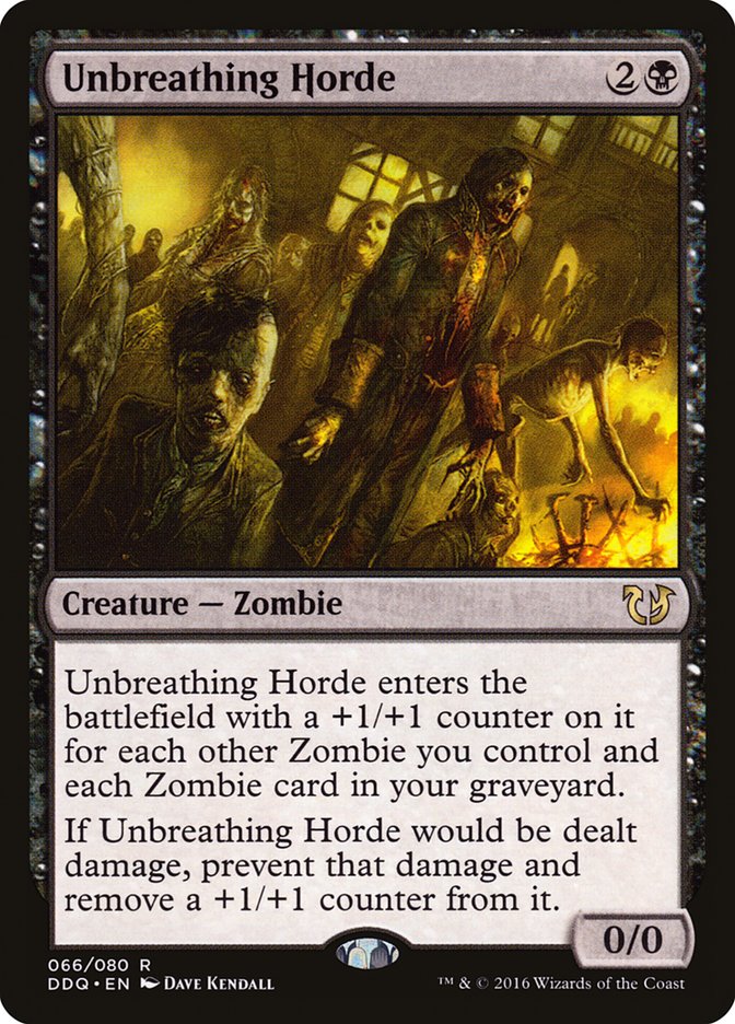 Unbreathing Horde (66) [Duel Decks: Blessed vs. Cursed] | Odin's Place
