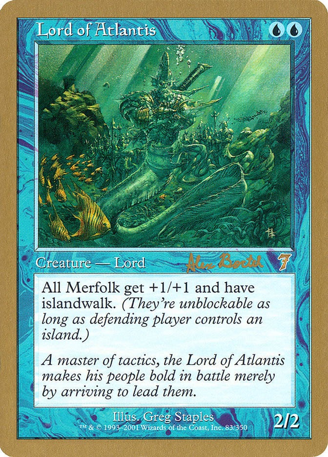 Lord of Atlantis (Alex Borteh) [World Championship Decks 2001] | Odin's Place