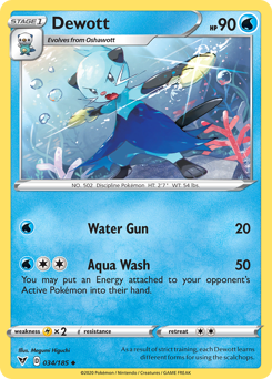 Dewott (034/185) [Sword & Shield: Vivid Voltage] | Odin's Place