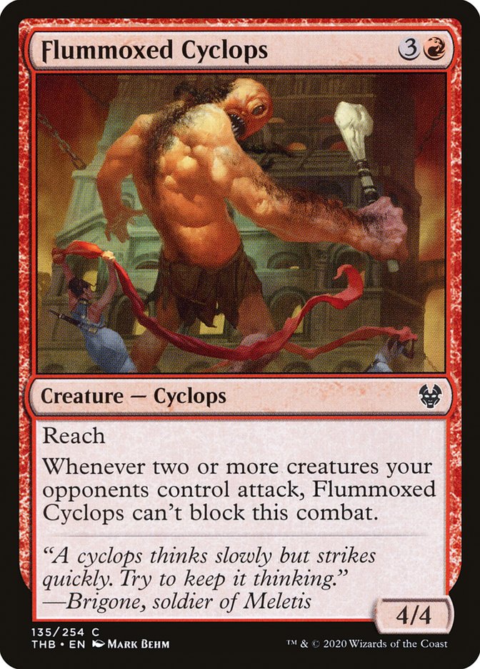 Flummoxed Cyclops [Theros Beyond Death] | Odin's Place