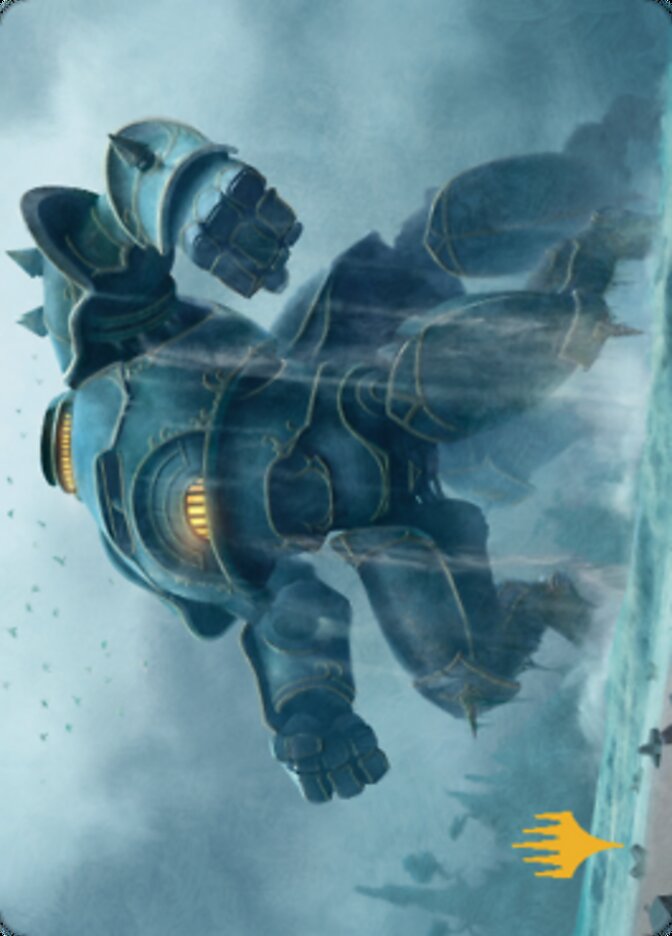 Depth Charge Colossus Art Card (Gold-Stamped Planeswalker Symbol) [The Brothers' War Art Series] | Odin's Place