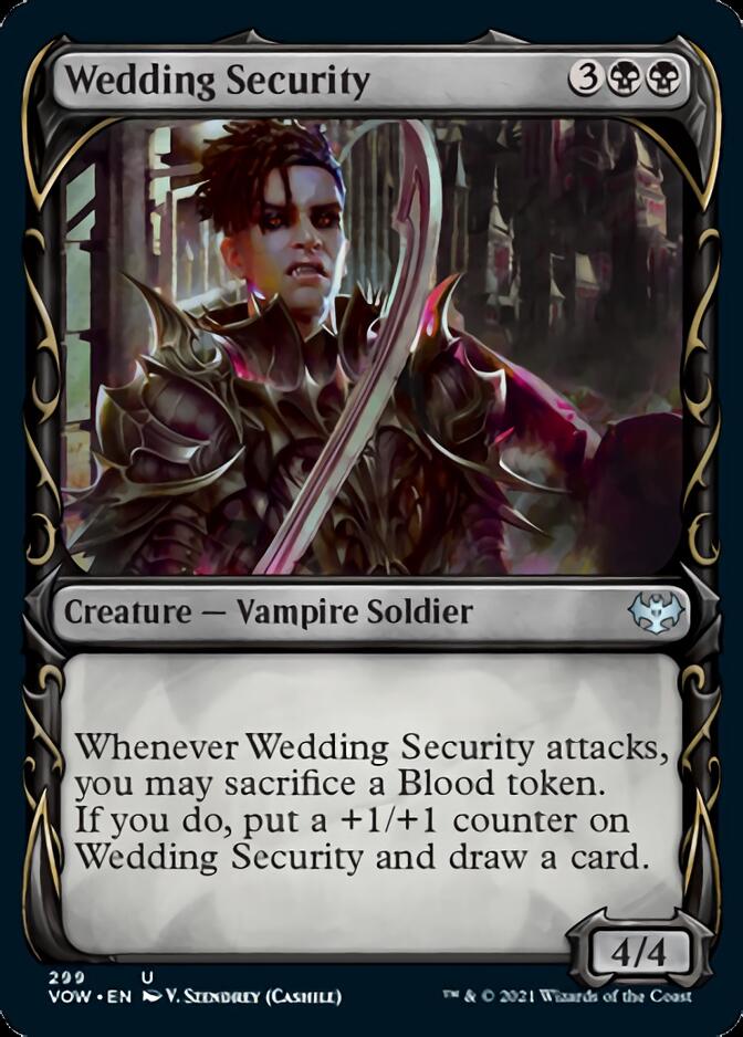 Wedding Security (Showcase Fang Frame) [Innistrad: Crimson Vow] | Odin's Place