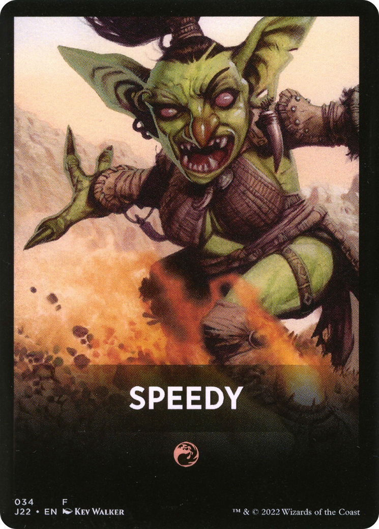 Speedy Theme Card [Jumpstart 2022 Front Cards] | Odin's Place