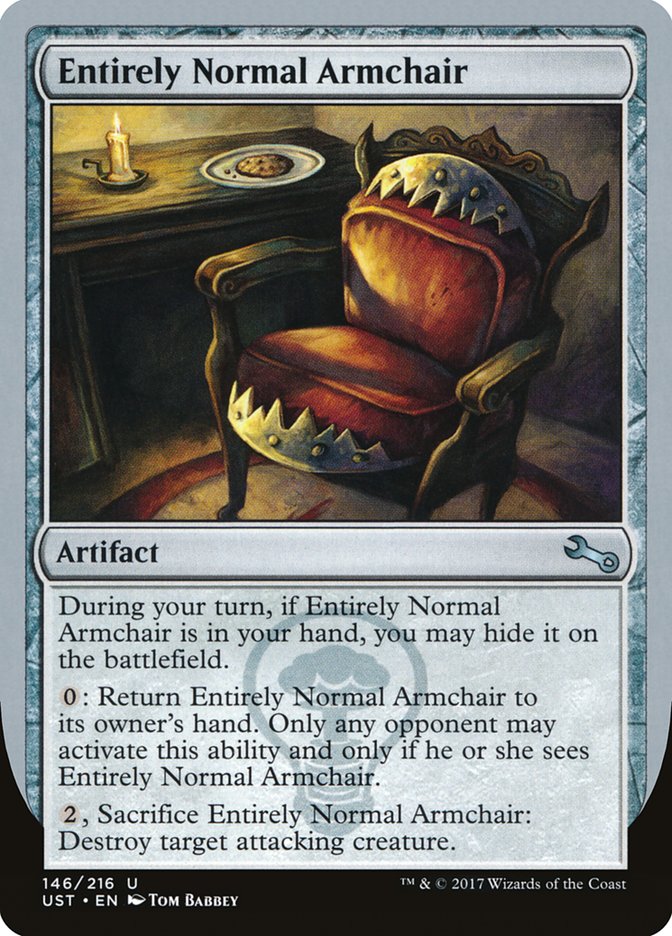 Entirely Normal Armchair (146) [Unstable] | Odin's Place
