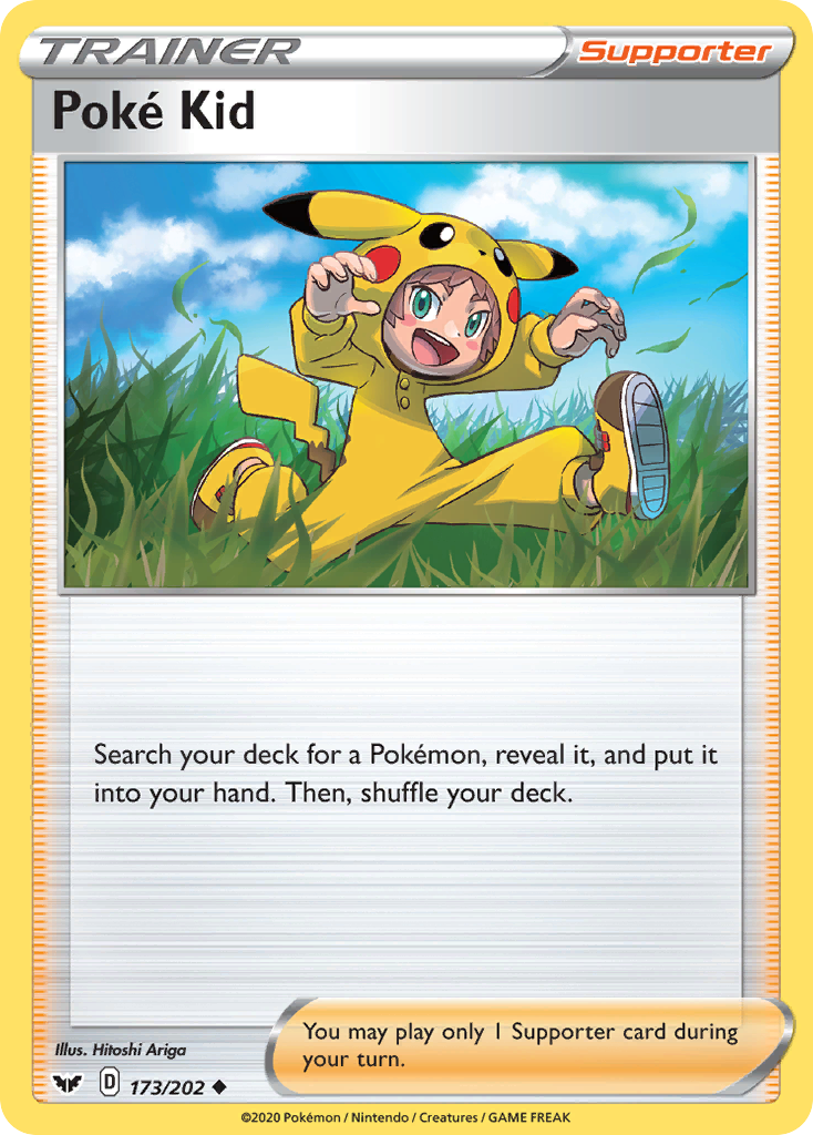 Poke Kid (173/202) [Sword & Shield: Base Set] | Odin's Place