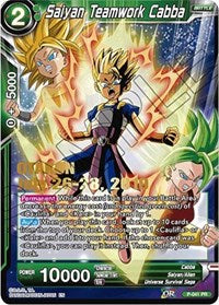 Saiyan Teamwork Cabba (OTAKON 2019) (P-041) [Promotion Cards] | Odin's Place