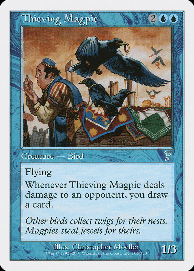 Thieving Magpie (104) [Seventh Edition] | Odin's Place