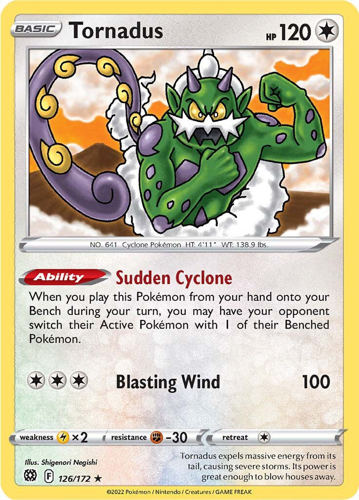 Tornadus (126/172) [Sword & Shield: Brilliant Stars] | Odin's Place