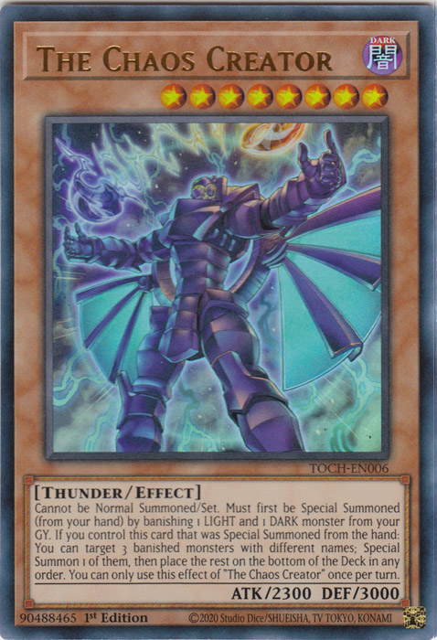 The Chaos Creator [TOCH-EN006] Ultra Rare | Odin's Place