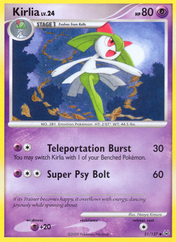 Kirlia (51/127) [Platinum: Base Set] | Odin's Place