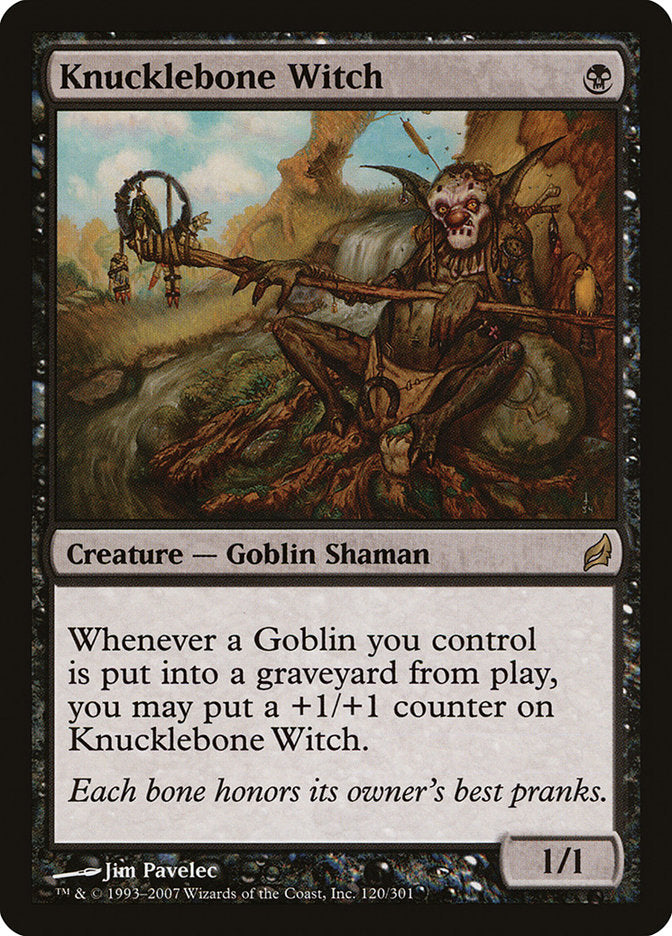 Knucklebone Witch (120) [Lorwyn] | Odin's Place
