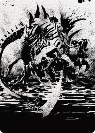 Karumonix, the Rat King Art Card [Phyrexia: All Will Be One Art Series] | Odin's Place