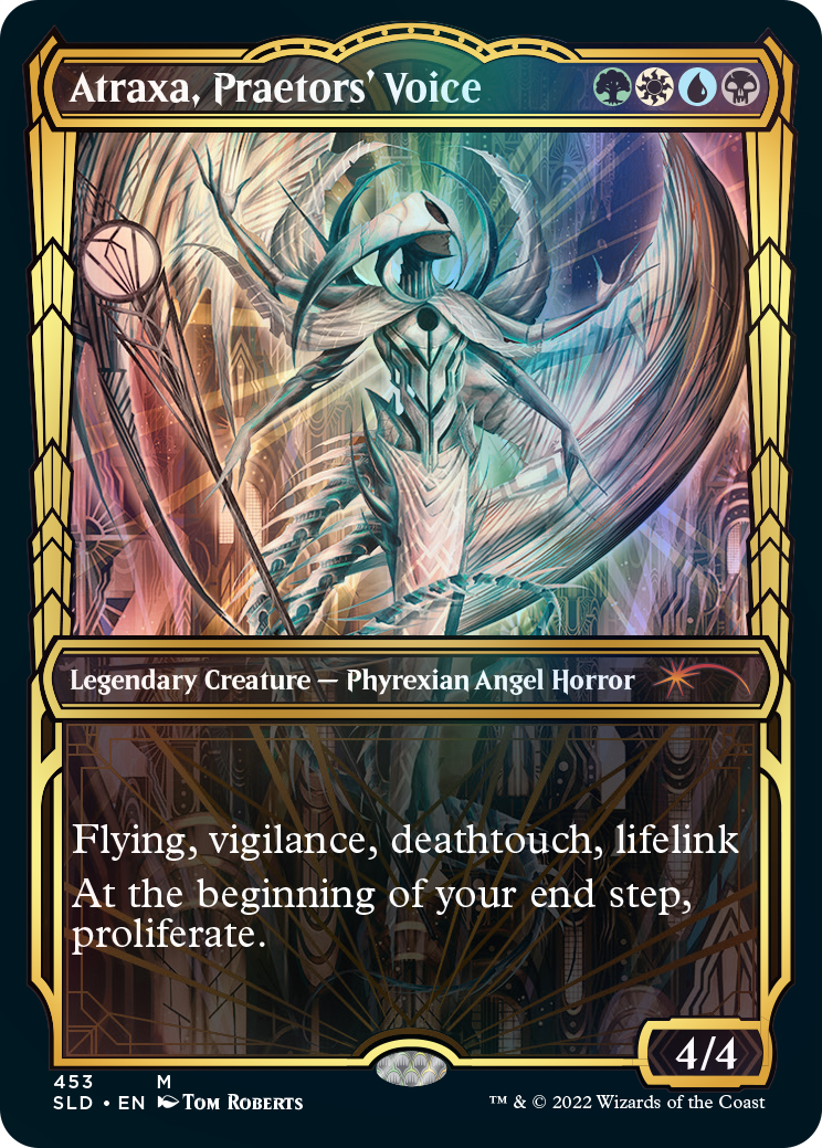 Atraxa, Praetors' Voice (Showcase Gilded Foil) [Secret Lair Drop Series] | Odin's Place
