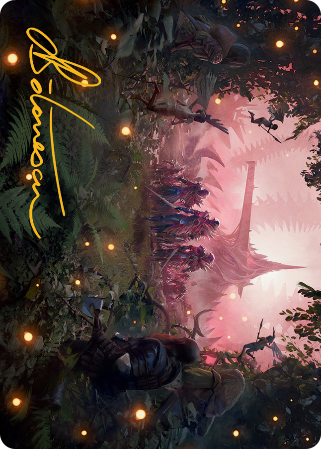 Invasion of Eldraine Art Card (Gold-Stamped Signature) [March of the Machine Art Series] | Odin's Place