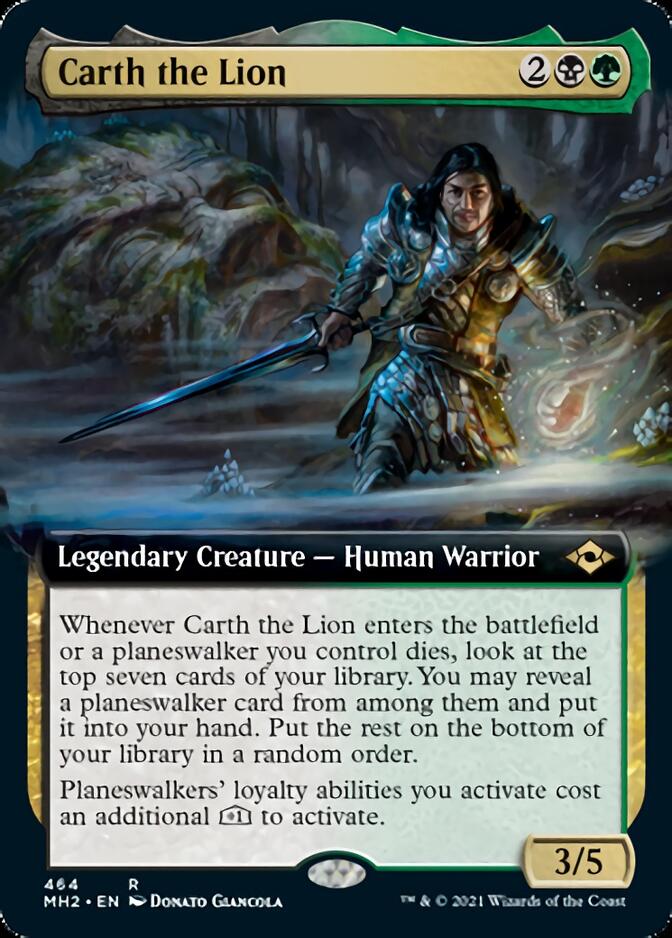 Carth the Lion (Extended Art) [Modern Horizons 2] | Odin's Place