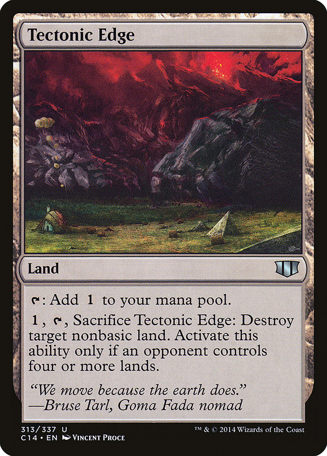 Tectonic Edge (313) [Commander 2014] | Odin's Place