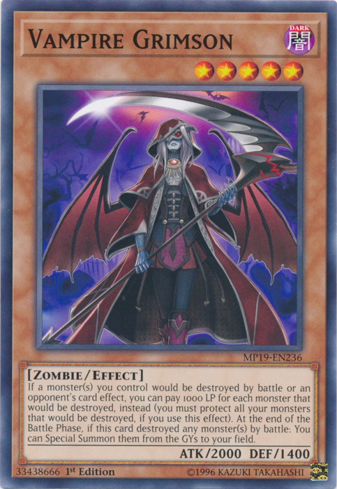 Vampire Grimson [MP19-EN236] Common | Odin's Place