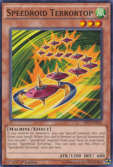 Speedroid Terrortop [SP17-EN022] Starfoil Rare | Odin's Place