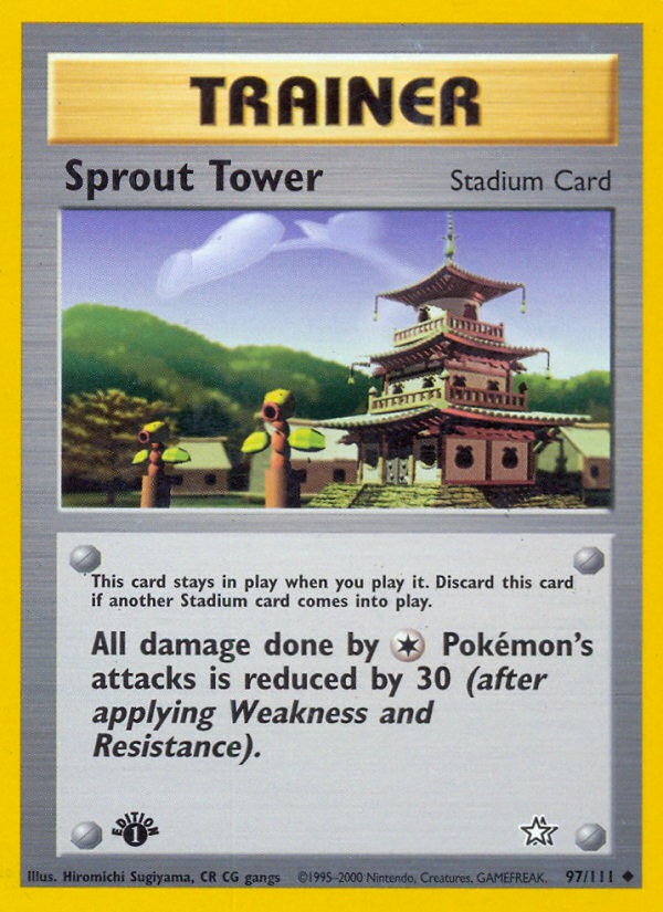 Sprout Tower (97/111) [Neo Genesis 1st Edition] | Odin's Place