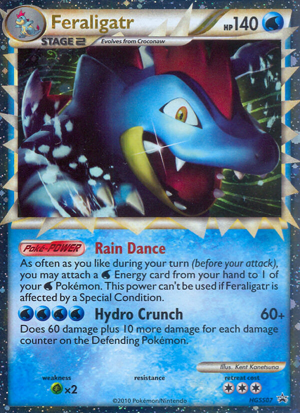 Feraligatr (HGSS07) [HeartGold & SoulSilver: Black Star Promos] | Odin's Place