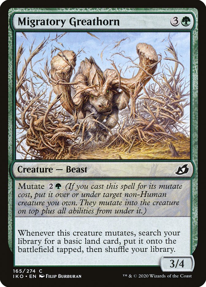 Migratory Greathorn [Ikoria: Lair of Behemoths] | Odin's Place
