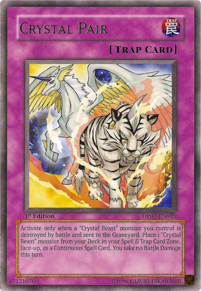 Crystal Pair [DP07-EN025] Rare | Odin's Place