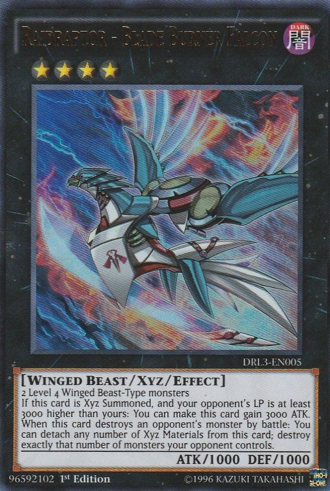 Raidraptor - Blade Burner Falcon [DRL3-EN005] Ultra Rare | Odin's Place