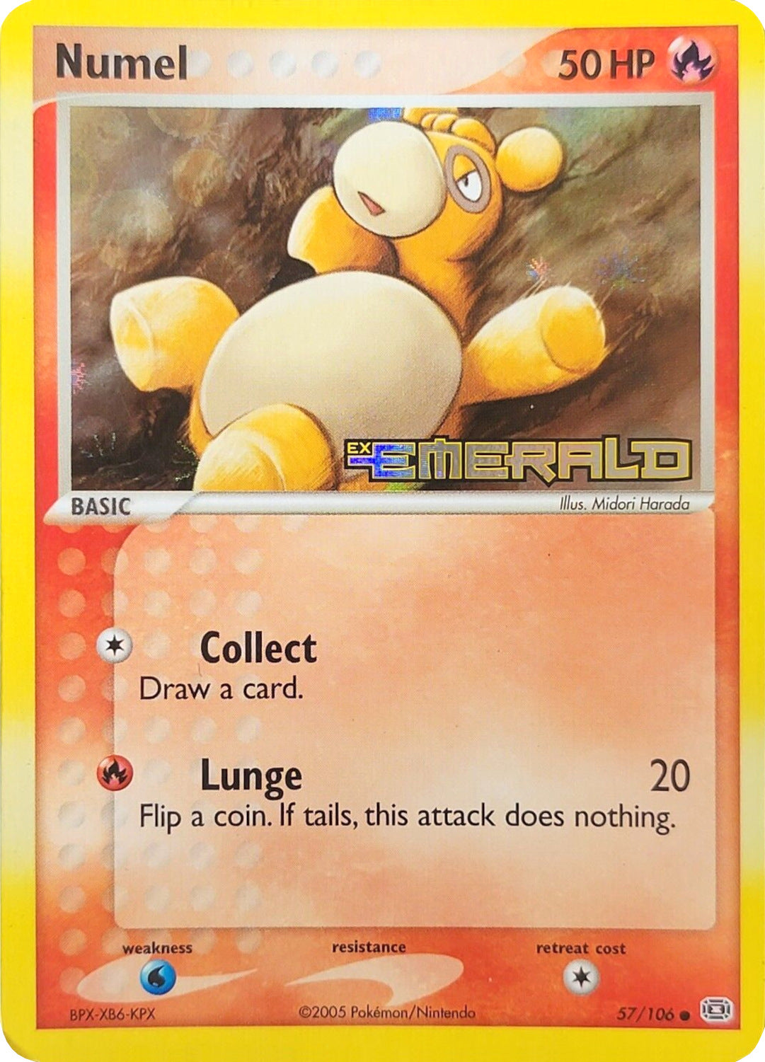 Numel (57/106) (Stamped) [EX: Emerald] | Odin's Place