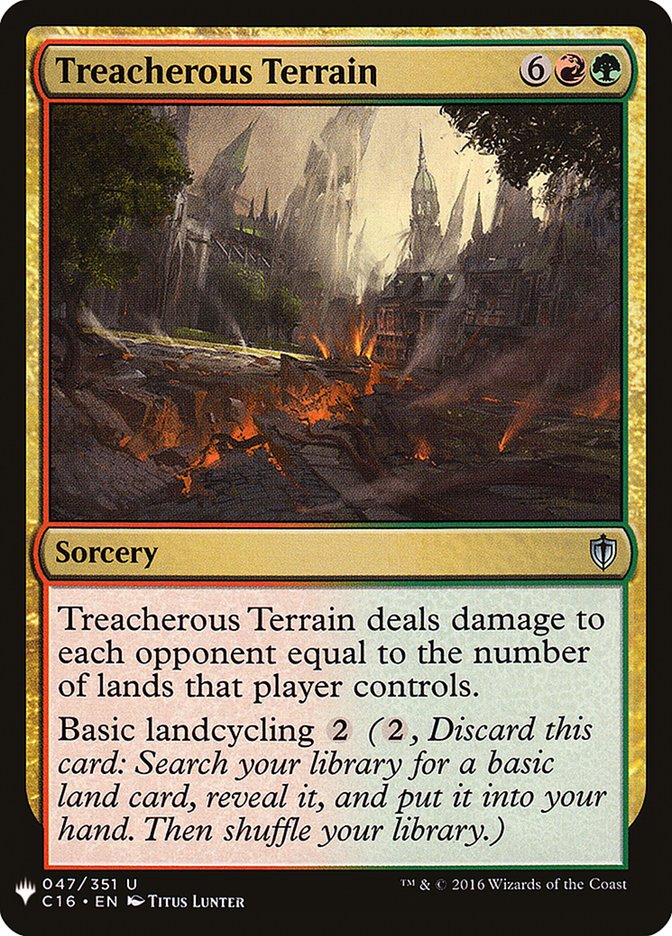 Treacherous Terrain [The List] | Odin's Place