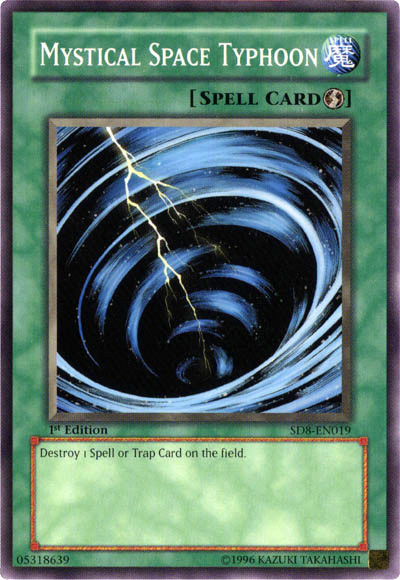 Mystical Space Typhoon [SD8-EN019] Common | Odin's Place