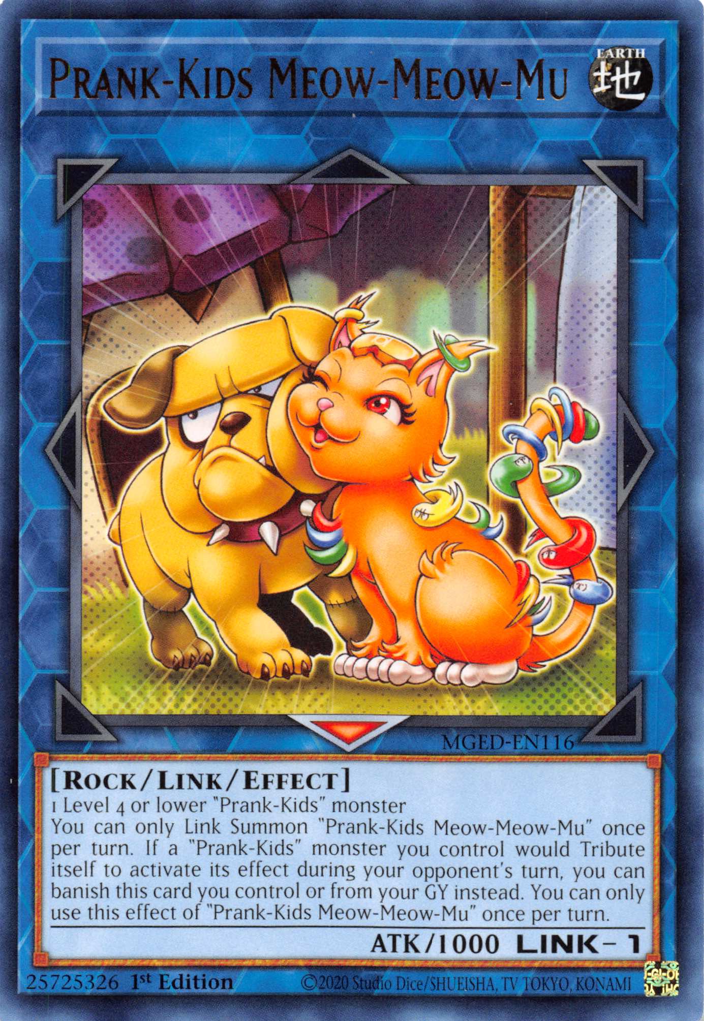 Prank-Kids Meow-Meow-Mu [MGED-EN116] Rare | Odin's Place