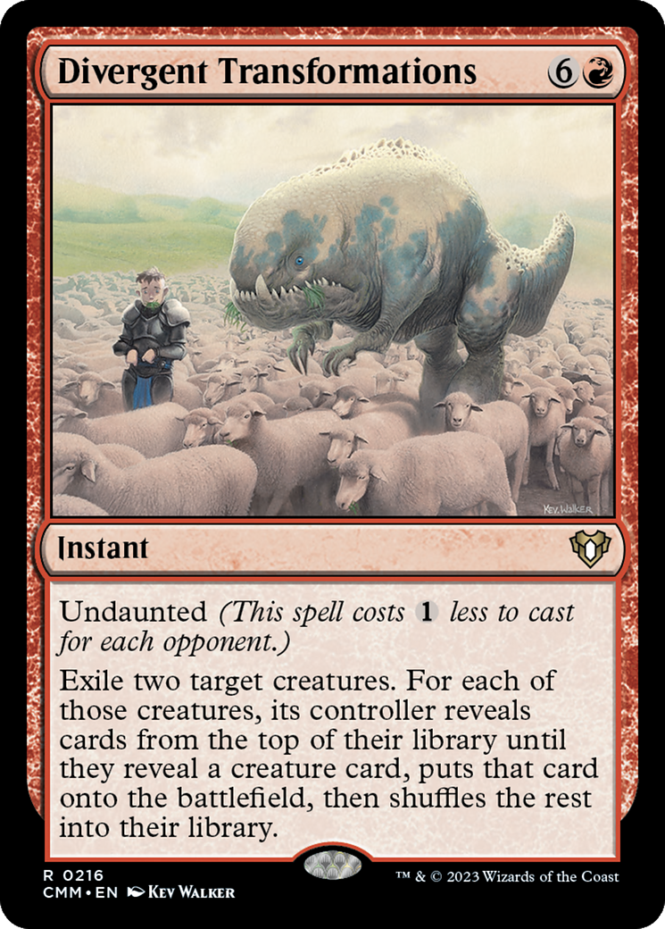 Divergent Transformations [Commander Masters] | Odin's Place