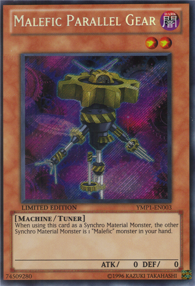 Malefic Parallel Gear [YMP1-EN003] Secret Rare | Odin's Place