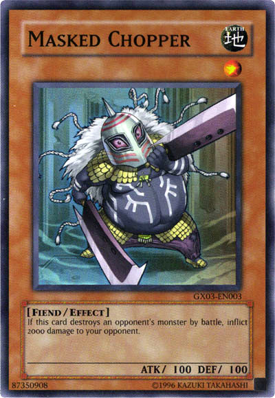Masked Chopper [GX03-EN003] Super Rare | Odin's Place