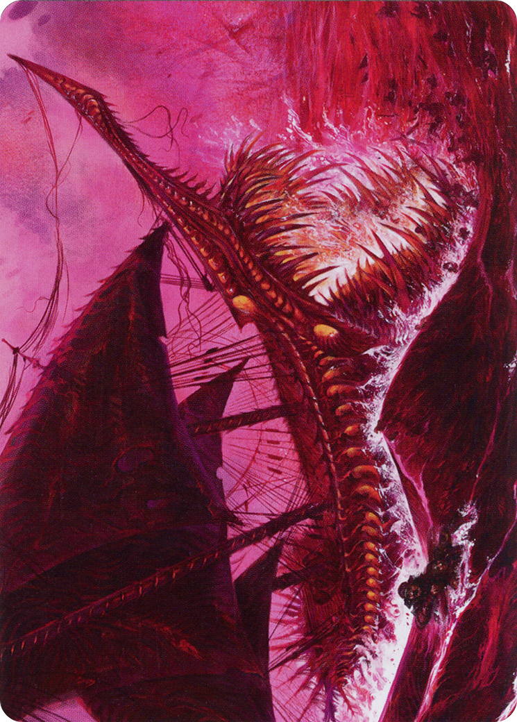Marauding Dreadship Art Card [March of the Machine Art Series] | Odin's Place