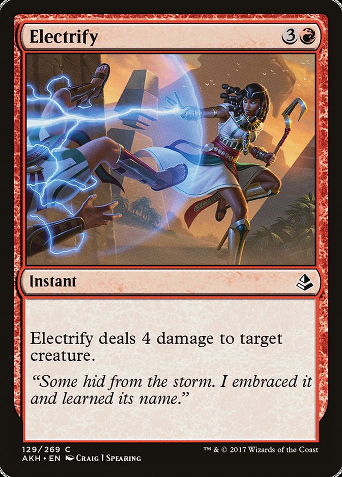 Electrify (129) [Amonkhet] | Odin's Place