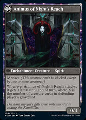 The Long Reach of Night // Animus of Night's Reach [Kamigawa: Neon Dynasty] | Odin's Place