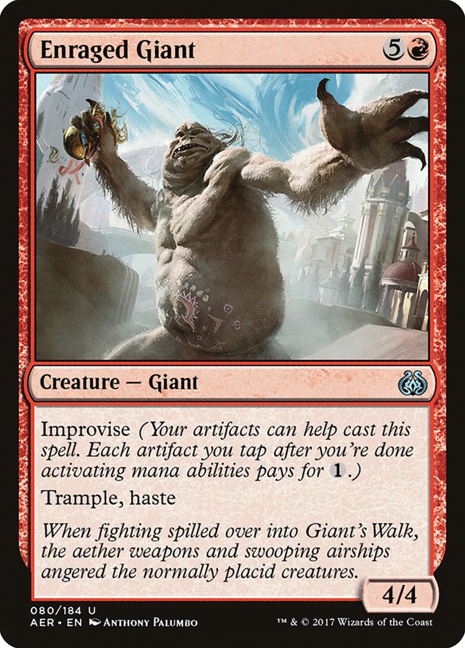 Enraged Giant (80) [Aether Revolt] | Odin's Place