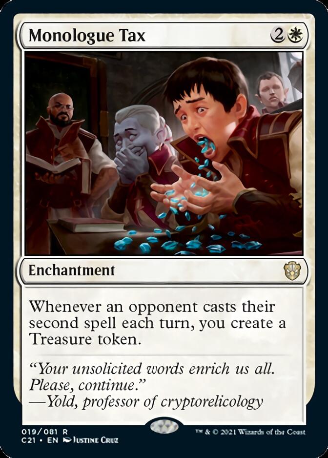 Monologue Tax [Commander 2021] | Odin's Place