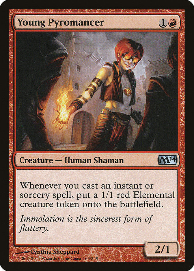 Young Pyromancer (163) [Magic 2014] | Odin's Place