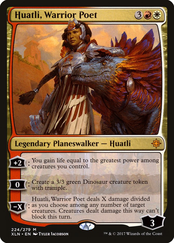 Huatli, Warrior Poet (224) [Ixalan] | Odin's Place