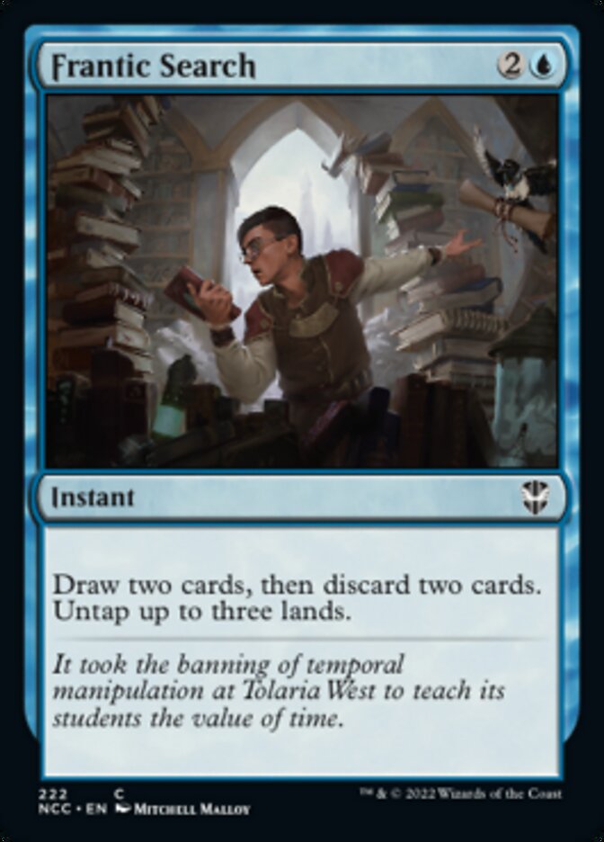 Frantic Search [Streets of New Capenna Commander] | Odin's Place