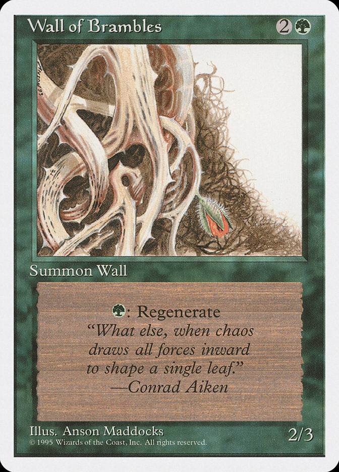 Wall of Brambles (282) [Fourth Edition] | Odin's Place