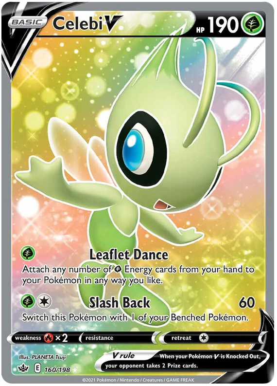 Celebi V (160/198) [Sword & Shield: Chilling Reign] | Odin's Place