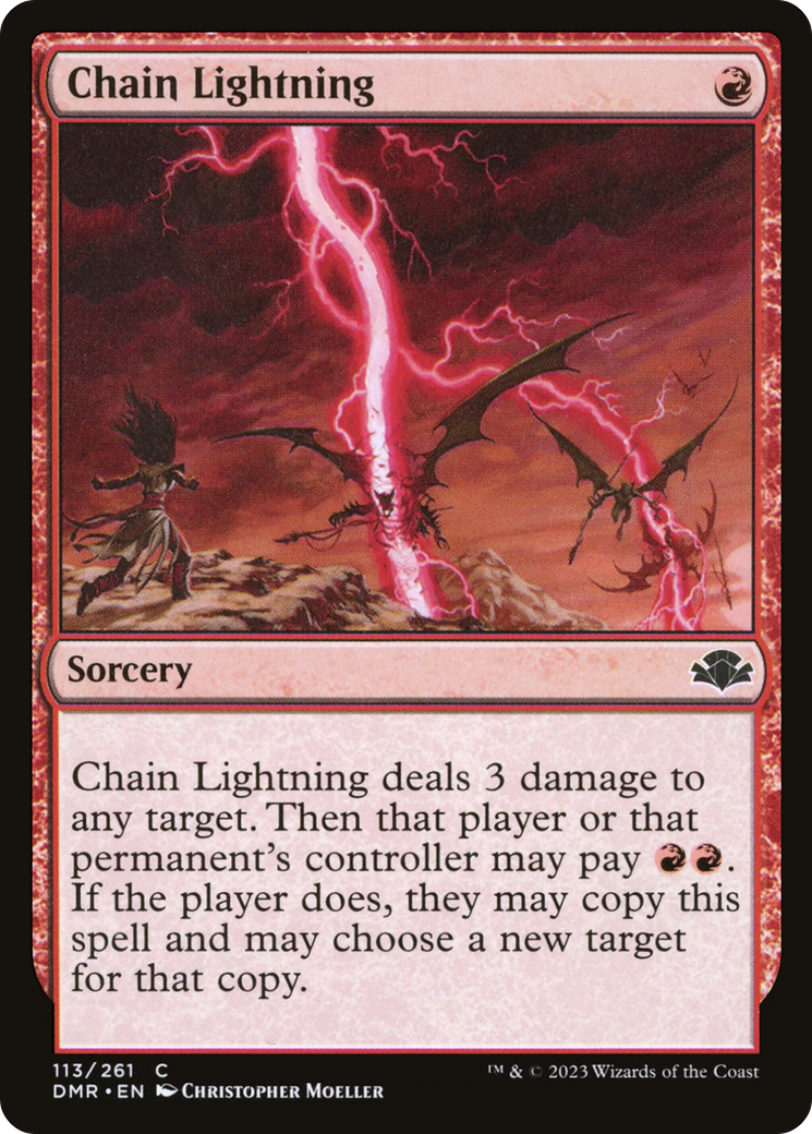 Chain Lightning [Dominaria Remastered] | Odin's Place