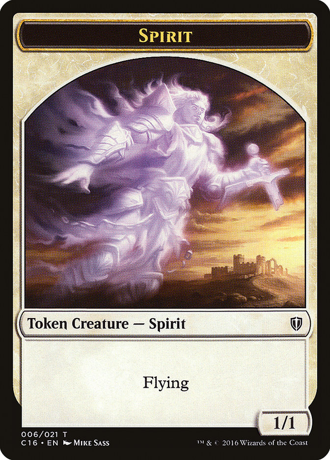 Germ // Spirit (006) Double-Sided Token [Commander 2016 Tokens] | Odin's Place