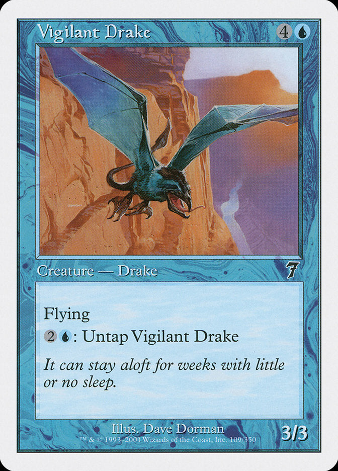 Vigilant Drake (109) [Seventh Edition] | Odin's Place