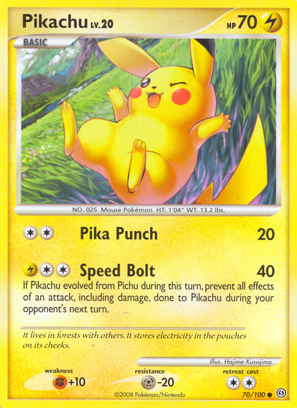 Pikachu (70/100) [Diamond & Pearl: Stormfront] | Odin's Place