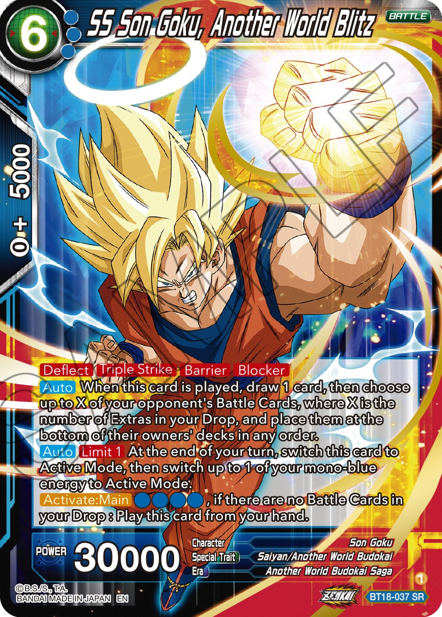 SS Son Goku, Another World Blitz (BT18-037) [Dawn of the Z-Legends] | Odin's Place