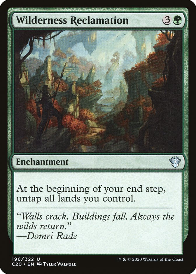 Wilderness Reclamation [Commander 2020] | Odin's Place